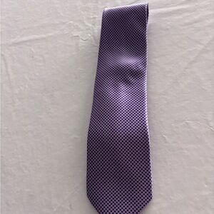 Stefano Ricci Purple and Black Dotted Tie